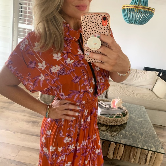 Anthropologie Corey Lynn Calter Floral Clementine - Picture 3 of 3